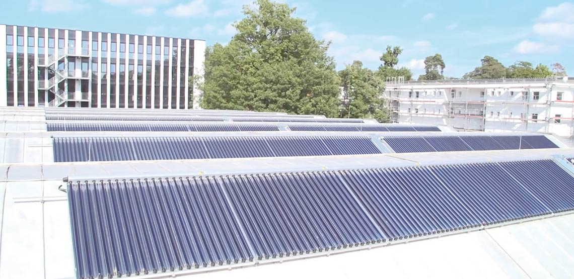 Solare Kühlung bei der Hochschule Karlsruhe